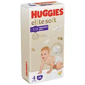 Huggies Elite Soft подгузники трусики  9-14 кг 4 размер 56 шт