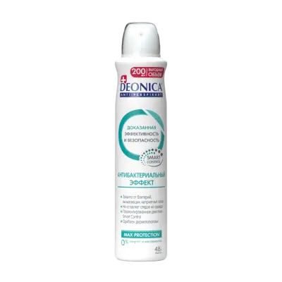 Deonica спрей женский антибактериальный эффект 200 мл 