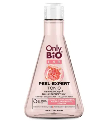 Only Bio Lab тоник эксперт обновляющий 3 в1 peel expert tonic 245 мл 