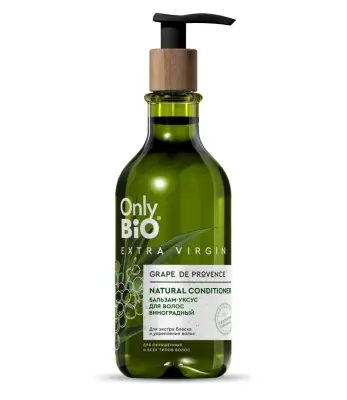 Only Bio Extra Virgin бальзам уксус для волос виноградный 350 мл 