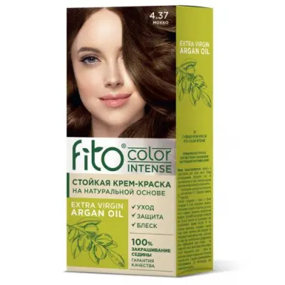 Fito color intense краска для волос тон 4.37 мокко 