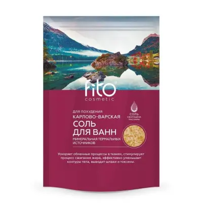 Fito косметик карлово варская соль для ванн для похудения дой пак 500 г 