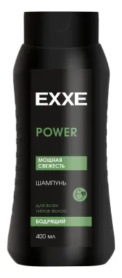 Exxe men шампунь бодрящий power 400 мл 