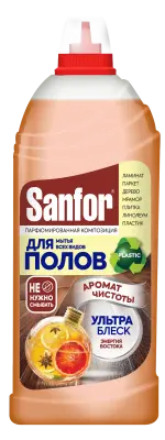 Sanfor ультра блеск для мытья полов энергия востока 500 мл 