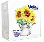 Veiro салфетки 1 слойные с рисунком натюрморт 24*24 50 листов