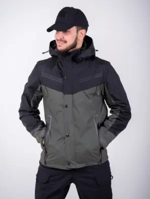 Black Rams Uniform ветровка мужская BRO 105 хаки с черным размер L 