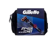 Подарочный набор fusion proglide power с 1 кассетой+косметичка