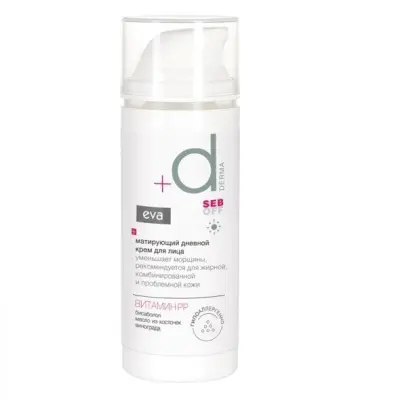 Bella eva derma seb off матирующий дневной крем для лица 50 мл 
