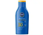 Nivea увлажняющий солнцезащитный лосьон защита и увлажнение spf 30 100 мл