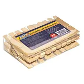 Azur прищепки деревянные макси 20 шт