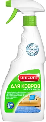 Unicum средство для чистки ковров и мягкой мебели 500мл 
