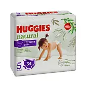 Huggies Natural подгузники трусики 12-17 кг 5 размер 34 шт