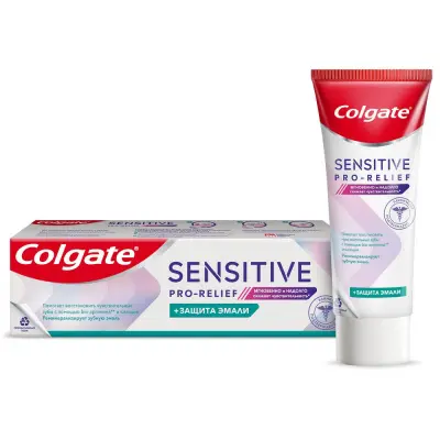 Colgate зубная паста sensitive pro relief защита эмали 75 мл 