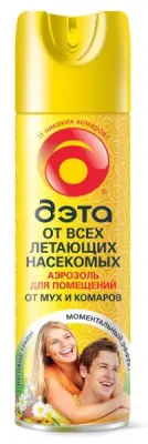 ДЭТА INSECTO аэрозоль от всех летающих, 300 мл 