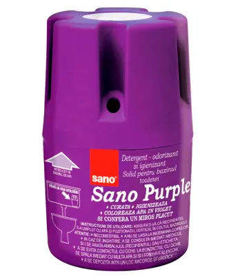 SANO Пурпле гигиеническое мыло для унитаза фиолетовое 150 гр 