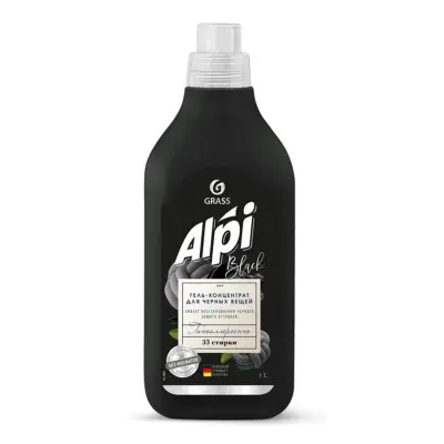 GraSS Alpi гель концентрат  для стирки black для темных вещей 1 л 