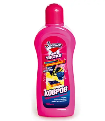 Золушка cредство для чистки ковров плюс антистатик 500 мл 