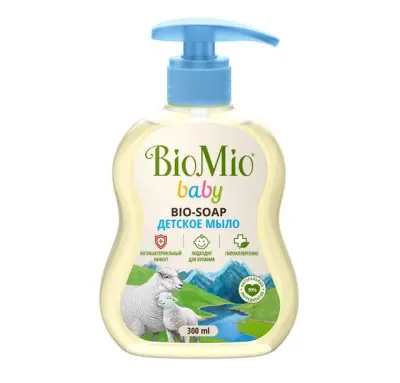 BioMio мыло жидкое детское Baby Bio Soap 300мл 