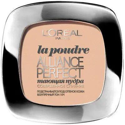 Компактная пудра LOREAL АЛЬЯНС ПЕРФЕКТ N4 Бежевый 