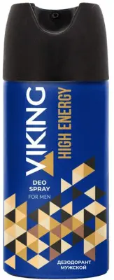Viking дезодорант спрей для мужчин high energy 150 мл 