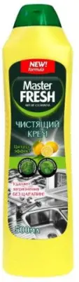Master FRESH чистящий крем аромат лимона  500 мл 