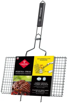 FORESTER Решетка - гриль большая с антипр. покрытием, 26*45см (12) 
