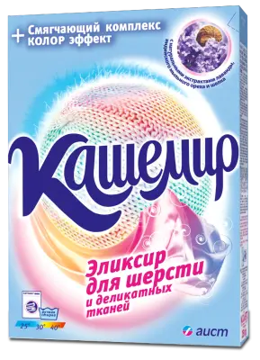 Аист кашемир стиральный порошок для шерсти и деликатных тканей 350г 