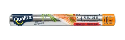 Qualita фольга алюминиевая 20 м в рулоне 