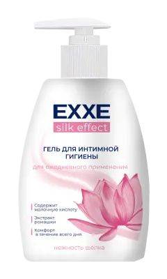 Exxe гель для интимной гигиены silk effect 250 мл 