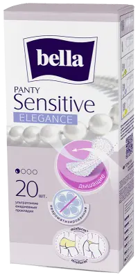 Прокладки ежедневные BELLA PANTY SENSITIVE Elegance, 20 шт 