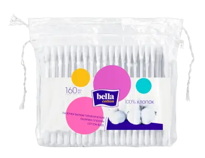 Bella ватные палочки 160 шт 