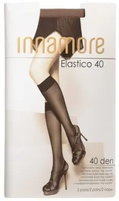 INNAMORE гольфы elastico 40 lycra  180/18 упак по 2 пары miele u/a 