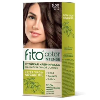 Fito color intense краска для волос тон 5.00 темный русый 
