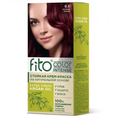 Fito color intense краска для волос тон 6.6 сочный гранат 
