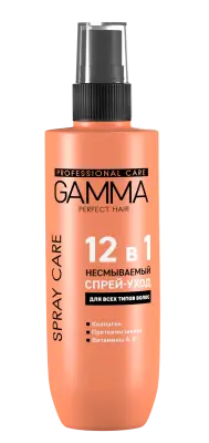 Gamma Perfect Hair несмываемый спрей уход 12 в 1 190 мл 