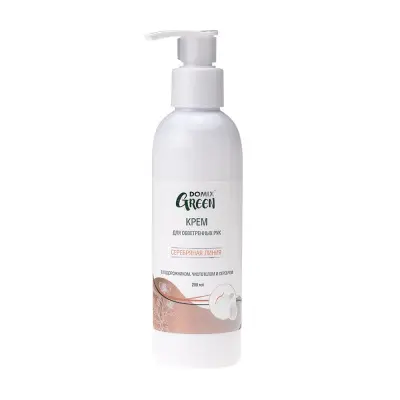 Domix крем для обветренных рук с подорожником чистотелом и серебром 200 мл 