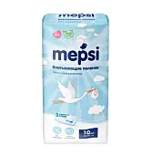 Mepsi пеленки детские впитывающие 60 х 90 10 шт