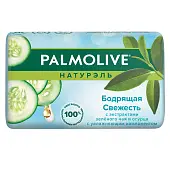 Palmolive натурэль мыло бодрящая свежесть с экстрактами зеленого чая и огурца 90 г