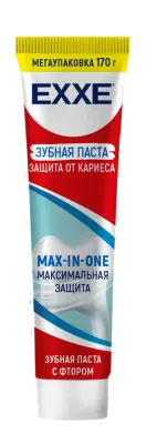 Exxe зубная паста максимальная защита от кариеса max in one 170 г 
