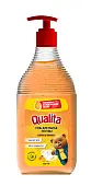 Qualita гель для мытья посуды lemon orange флакон дозатор 500 мл