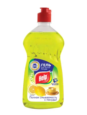 Help средство для мытья посуды лимон 0,5 л 