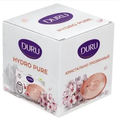 Duru подарочный набор hydro pure мыло 106 г cакура мочалка 