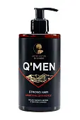 Q’men шампунь сила и укрепление мужской, 410 мл