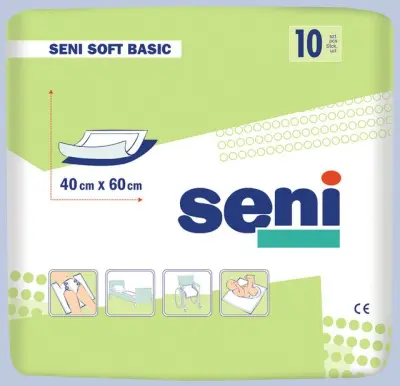 BELLA Пеленки гигиенические SENI Basic по 10 шт 40*60 soft 