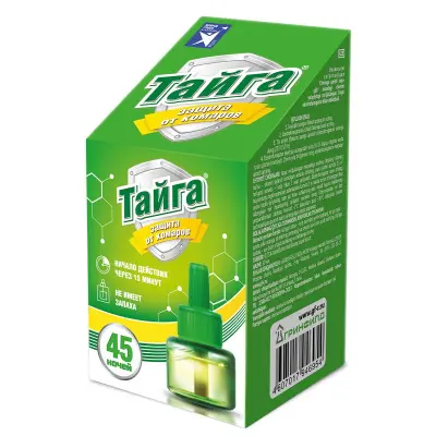 Тайга ликвид жидкостной наполнитель от комаров 45 ночей 