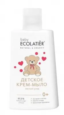 Ecolatier baby детское крем мыло мягкий уход' 0+ 250 мл 