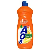 AOS средство для мытья посуды лимон 900 мл