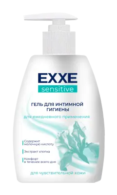 Exxe гель для интимной гигиены sensitive 250 мл 