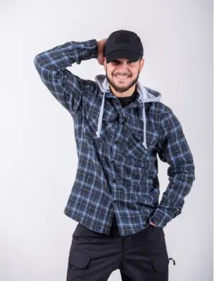 Black Rams Uniform рубашка USM 003 темно синий размер L 