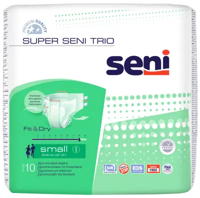 Подгузники BELLA SUPER SENI TRIO  Small  по 10 шт 